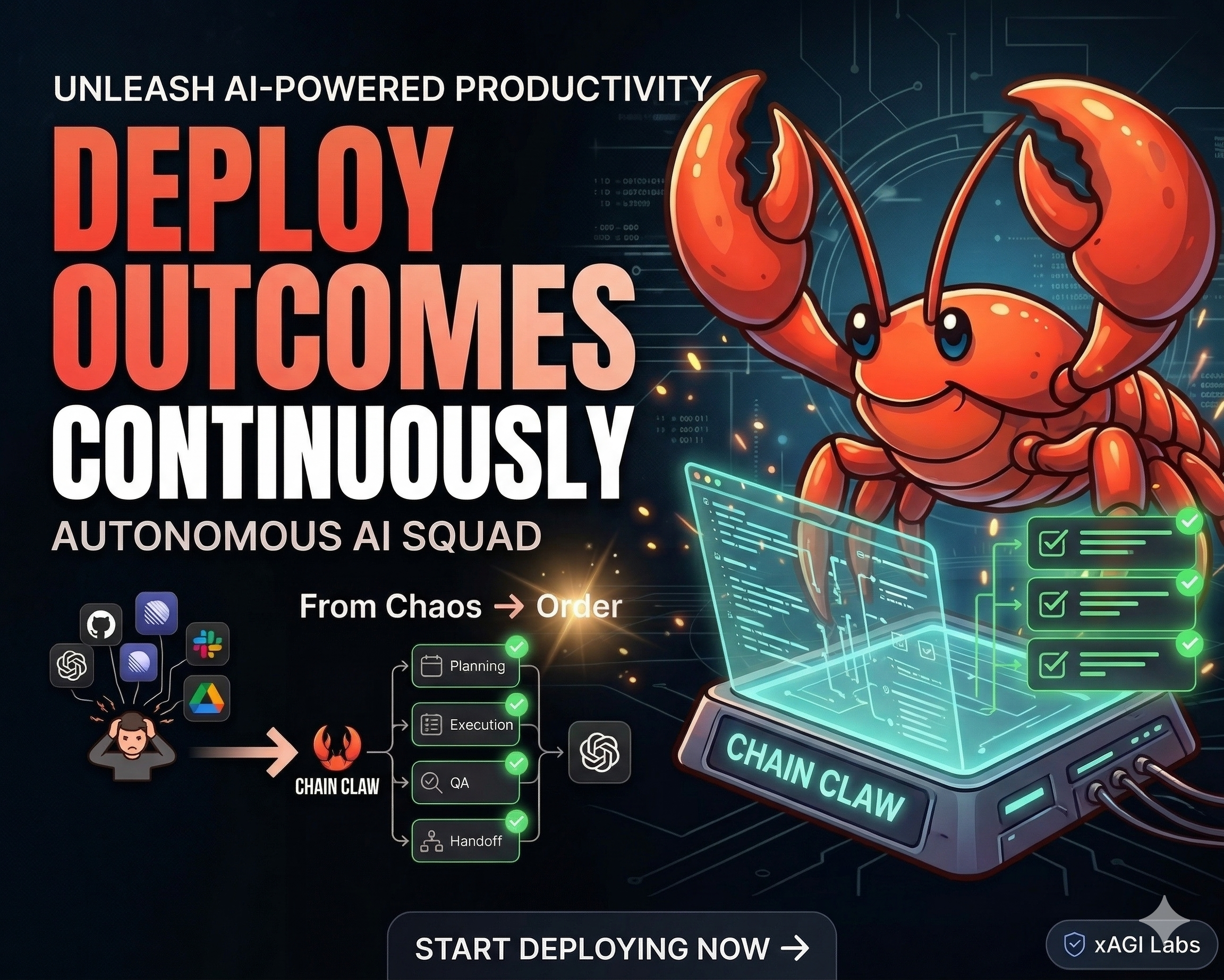 Chain Claw hero visual